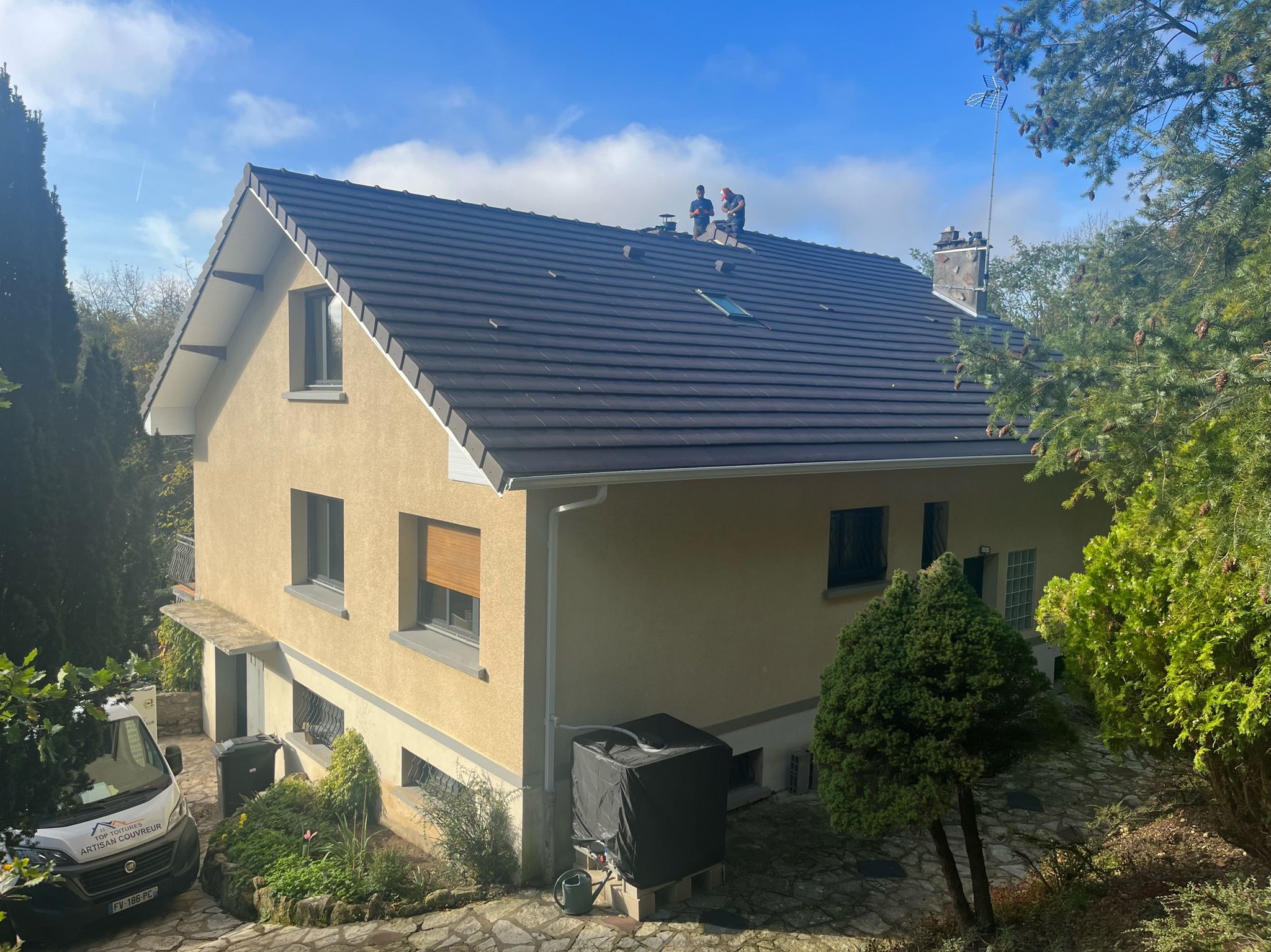 Rénovation toiture maison Essonne